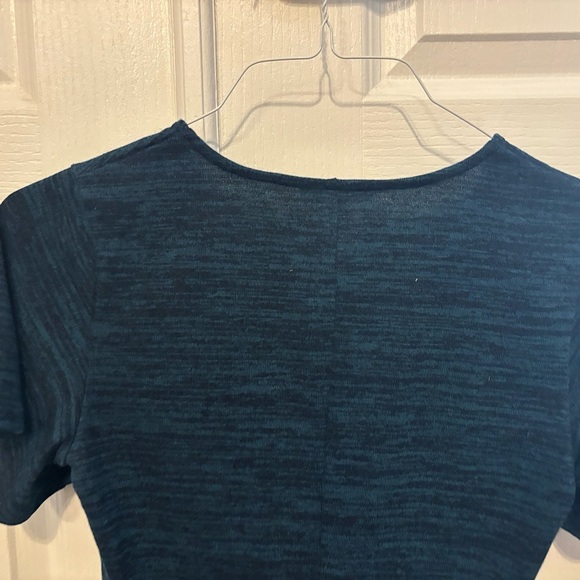 paper moon dress Women Flutter Sleeve Blue NEW TAGS Size M V-neck Designer - Picture 4 of 12